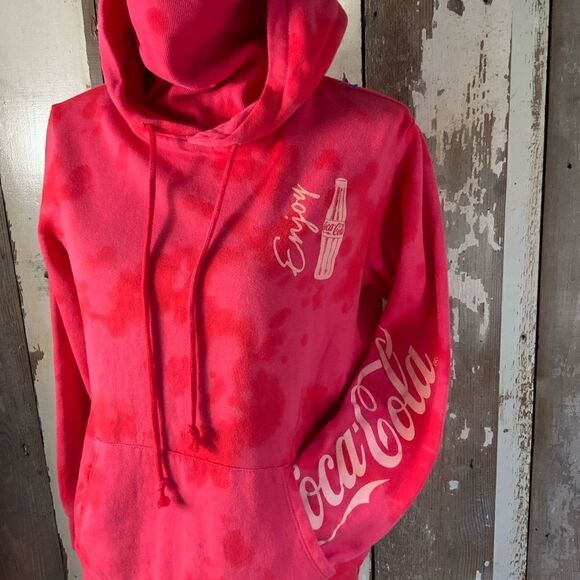 Coca-Cola hoodie with built in mask - Picture 2 of 9